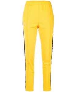 kappa yellow track pants